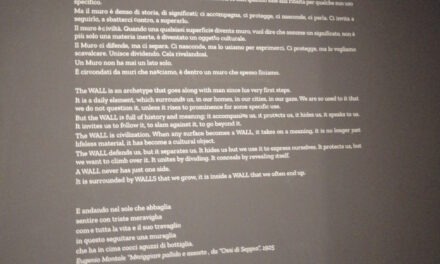 The wall exhibition
